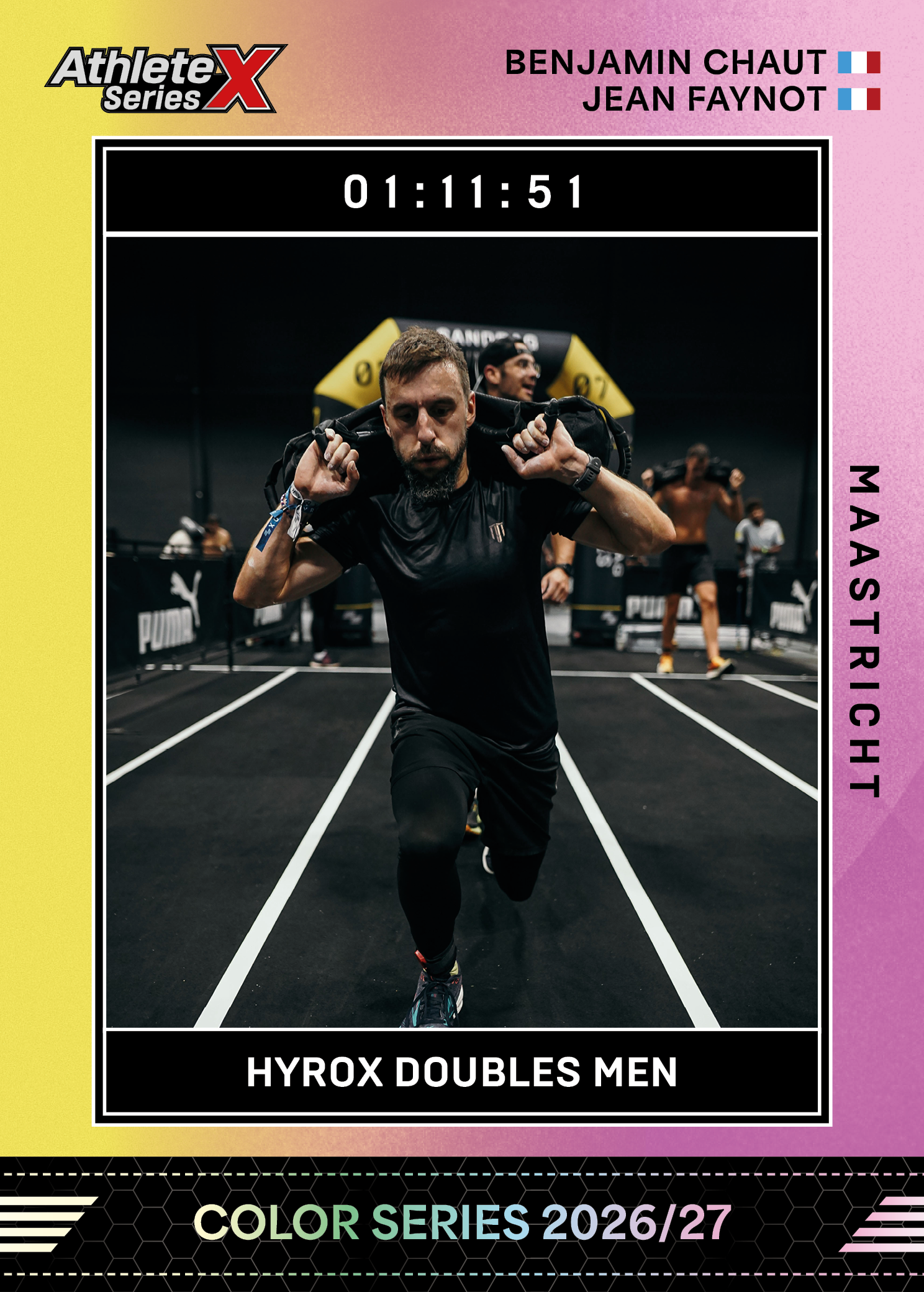 AthleteX Card Front