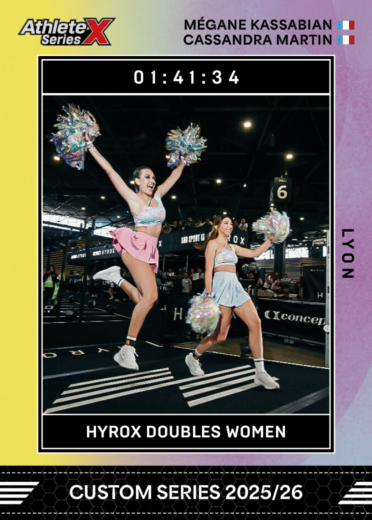 AthleteX Card Front
