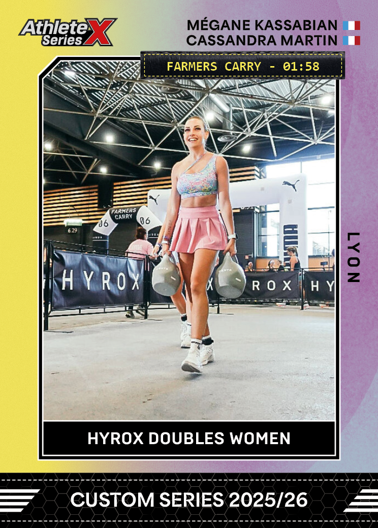 AthleteX Card Front