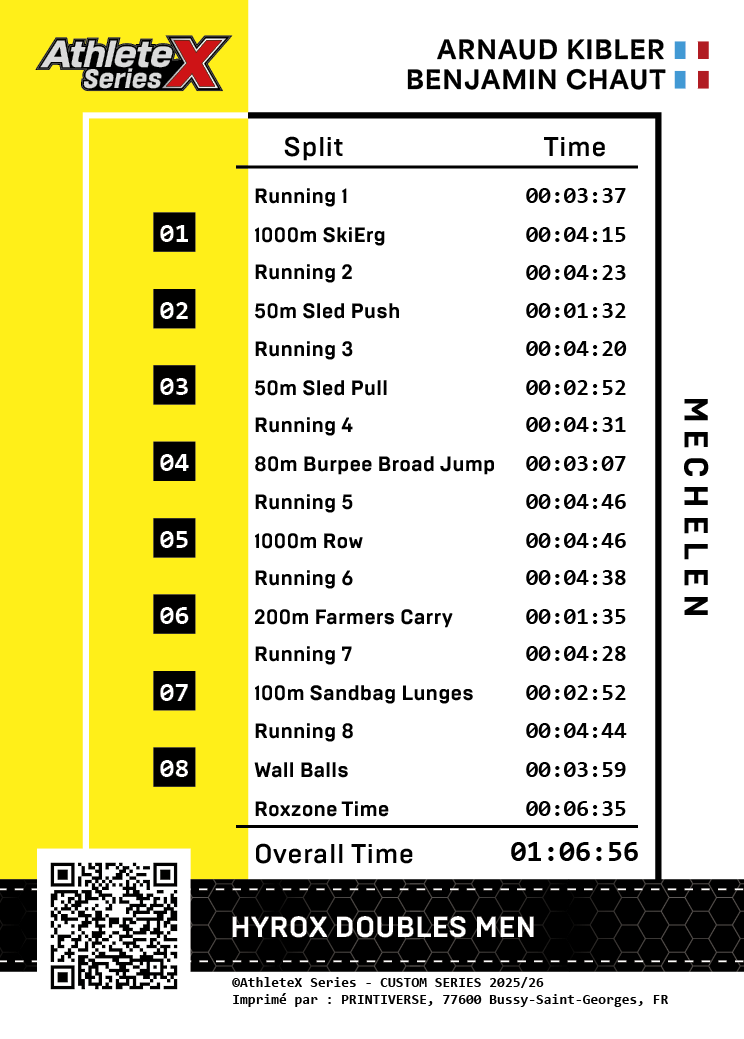 AthleteX Card Back